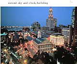 City Gateway Paintings - night city by Unknown Artist